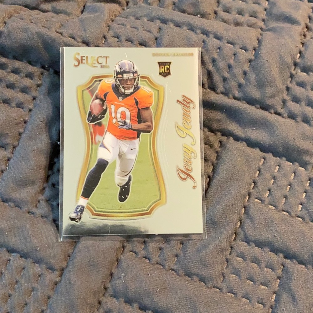 Select certified Jerry Jeudy rookie insert
